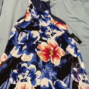 Lulus floral swing dress